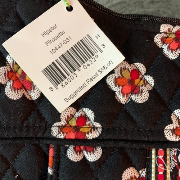 NWT Vera Bradley Hipster Purse in Pirouette pattern - Picture 11 of 11